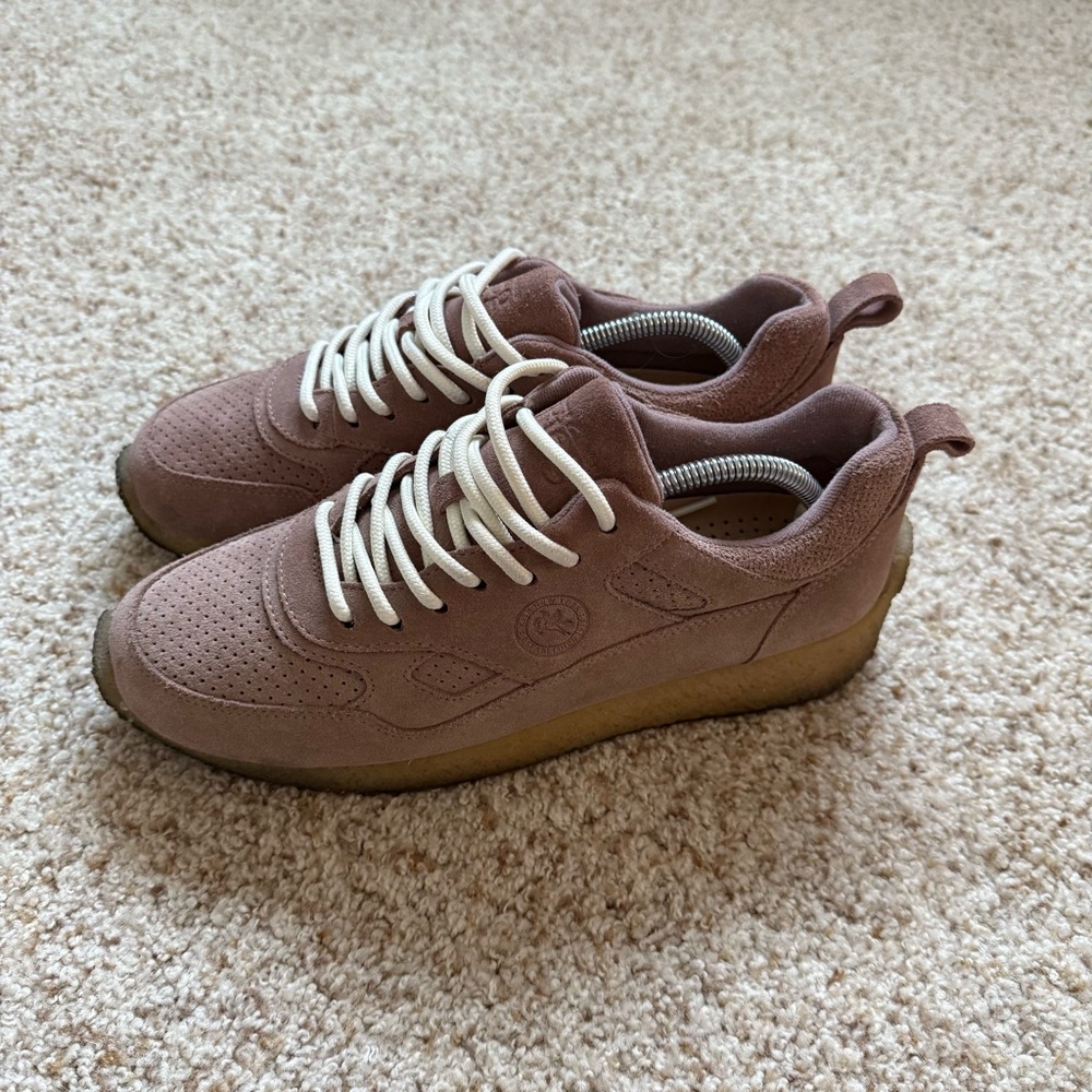 Kith for Clarks Lockhill Men’s Suede Mauve Sneakers